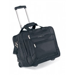Travis & Wells Wheeled 17" Laptop / MacBook Pro Briefcase Business Bag - New